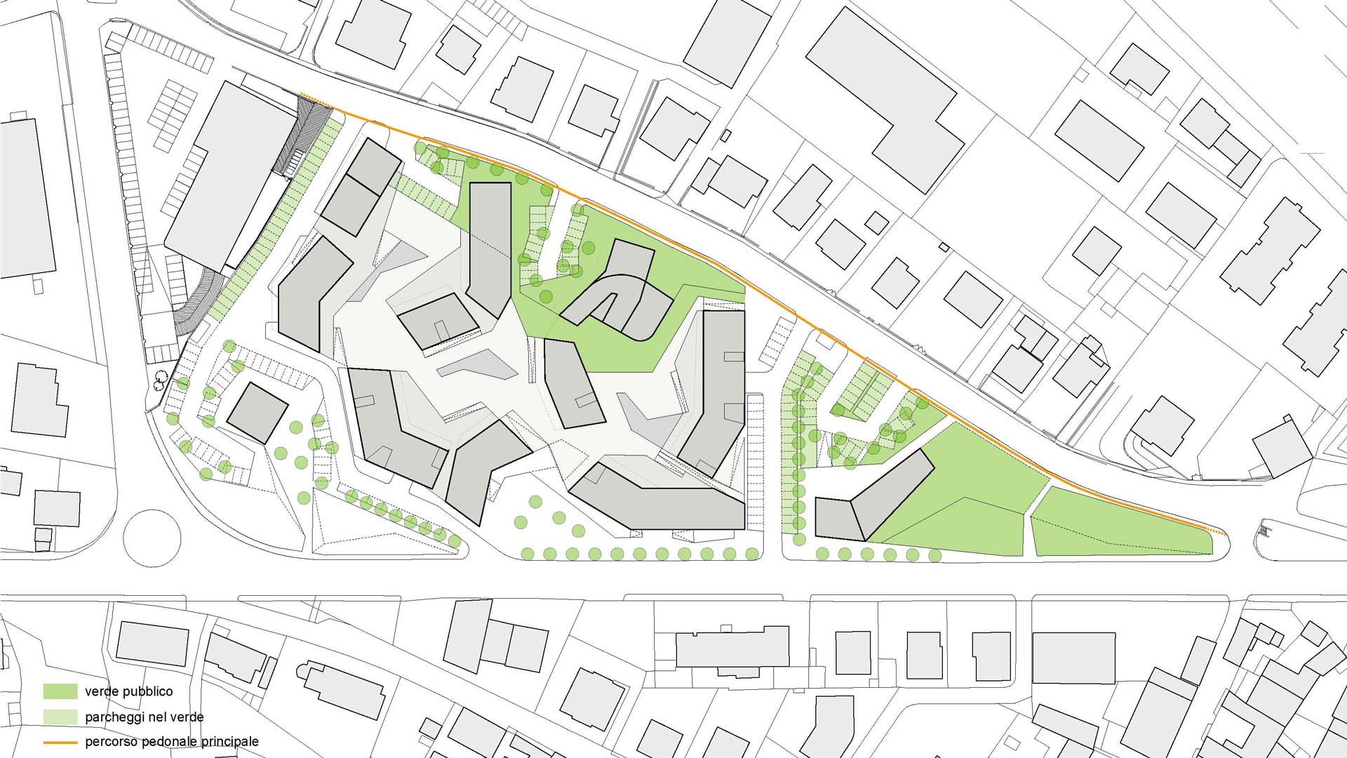 Housing scheme design, Rovereto | Cecchetto & Associati